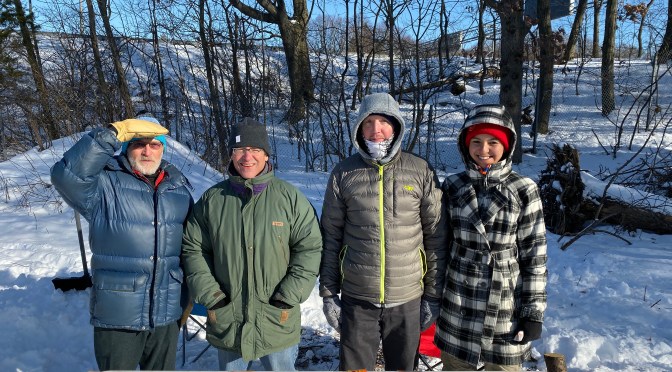 Volunteers, Runners Dig Deep at Frigid, Snow-Packed Fells Winter Ultra