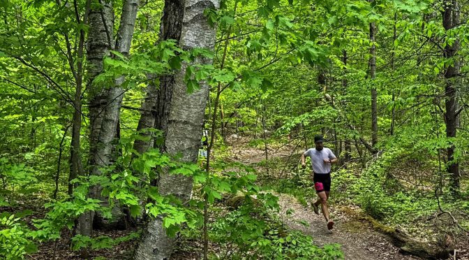 Uzzel Cruises to Victory at Inaugural Tails & Trails State Forest Run